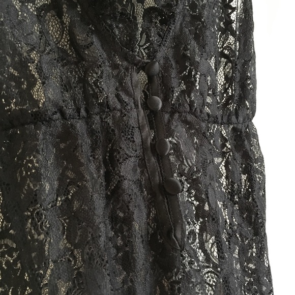 Kimchi Blue Urban Outfitters Black Lace Vest* - Picture 3 of 6